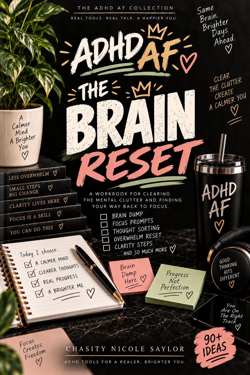 Cover of The Brain Reset by Chasity Nicole Saylor