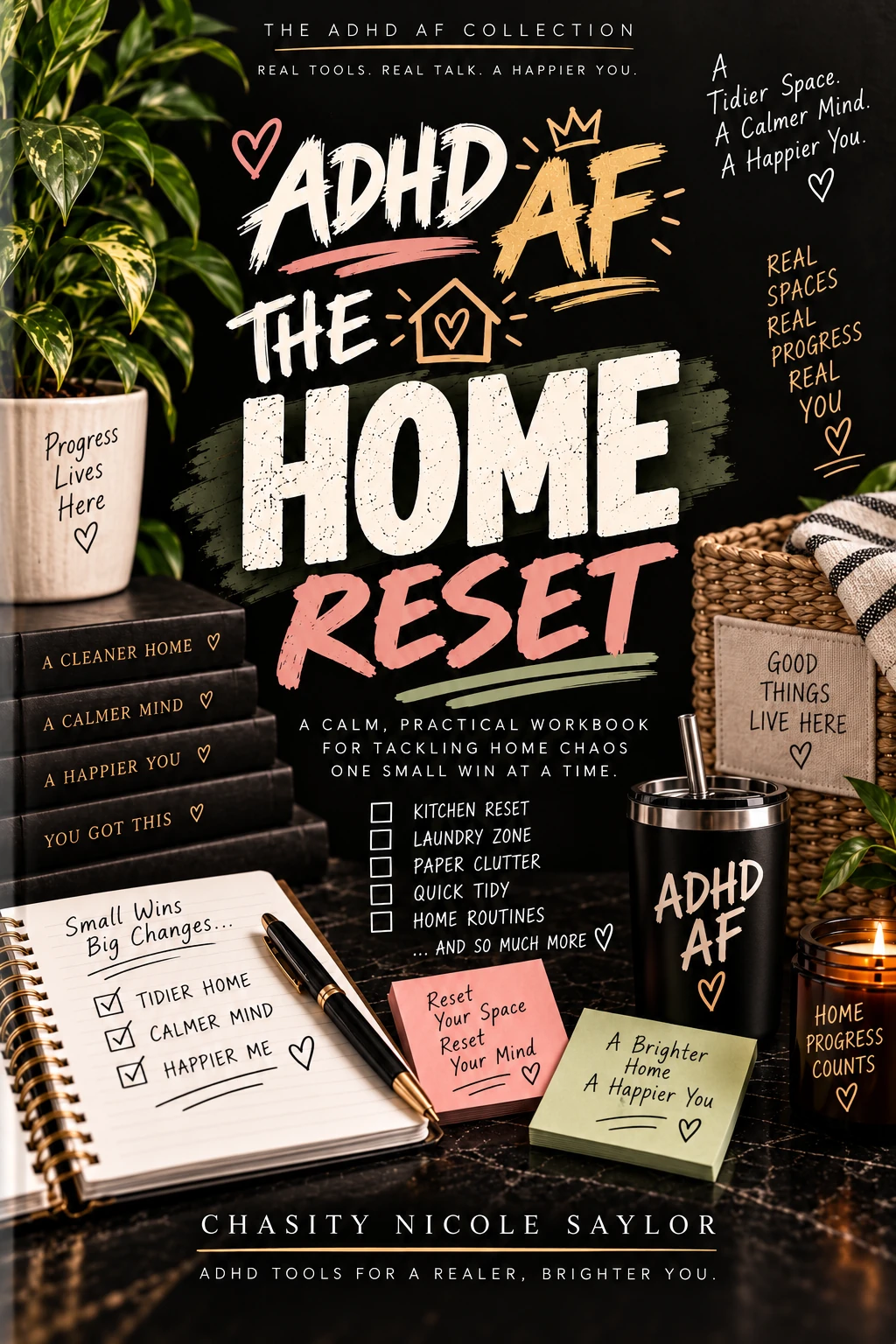 Cover of The Home Reset by Chasity Nicole Saylor