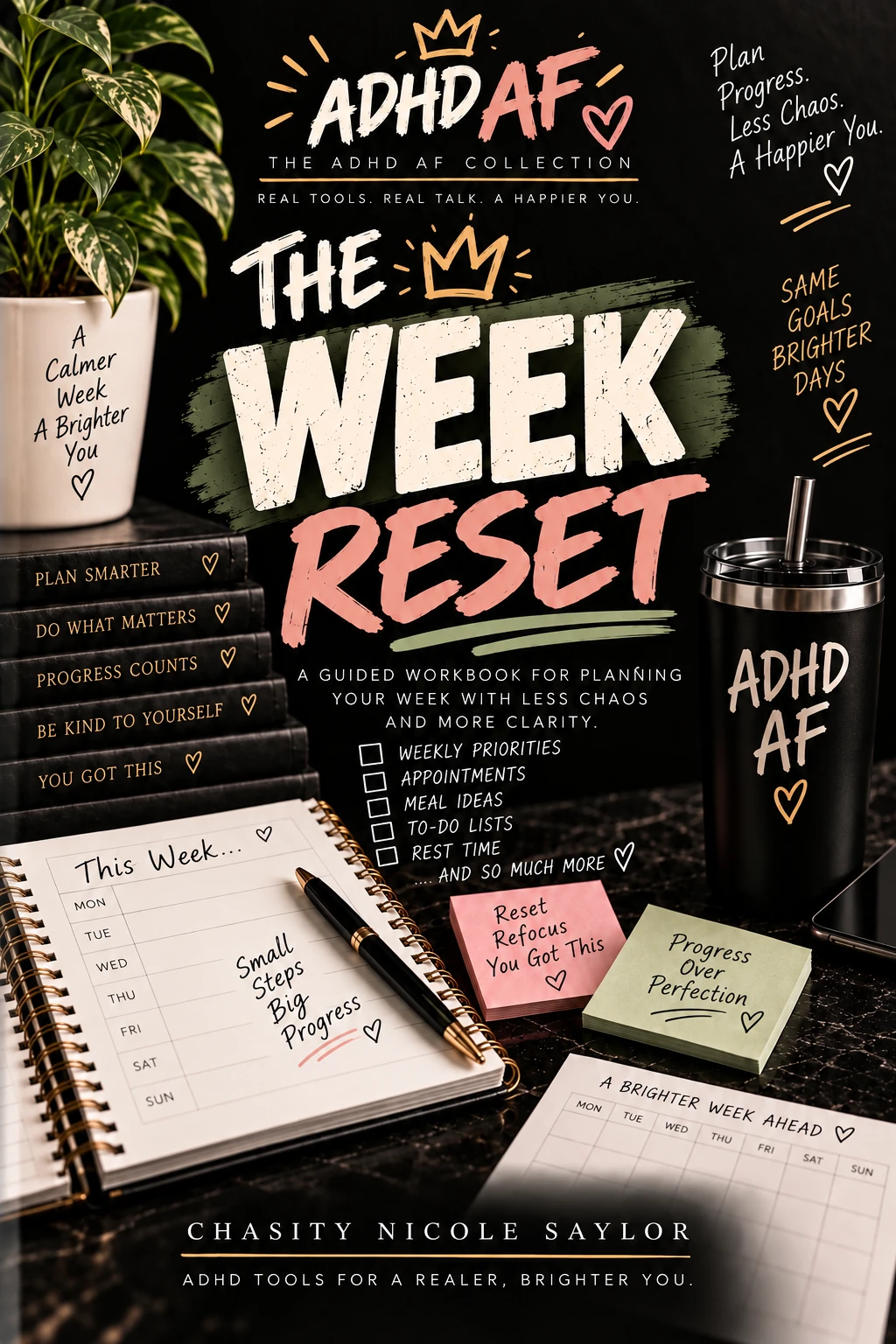 Cover of The Week Reset by Chasity Nicole Saylor